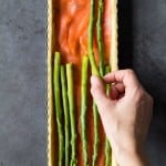 A Smoked Salmon Asparagus Quiche sure to make you fall in love with quiches once and for all. A healthy delicious lunch or dinner full of protein and flavor