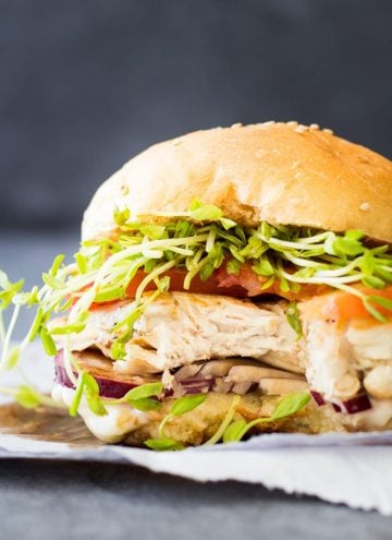 Bitten Easy Grilled Chicken Burger.