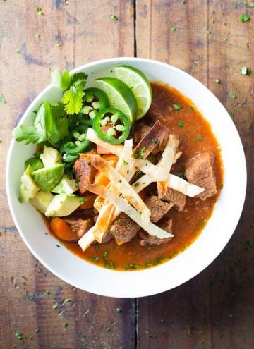Mexican beef stew