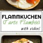 Flammkuchen a.k.a. Tarte Flambée, a.k.a. German Pizza, a.k.a French Pizza. Call it what you want, one thing is for sure, it is BEYOND DELICIOUS!