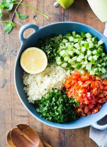Cauliflower couscous