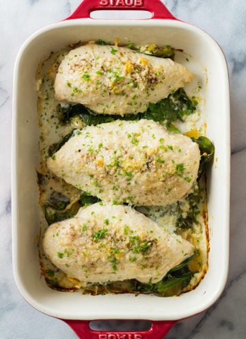 Spinach artichoke chicken