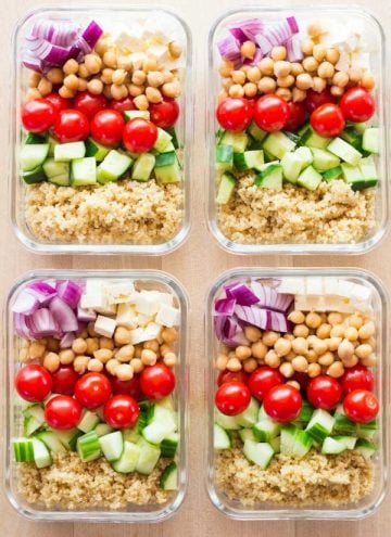 healthy meal prep