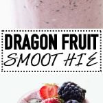 Dragon fruit is a low-calorie fruit, high in fiber and packed with vitamin C. A dragon fruit smoothie is a great way to add dragon fruit into your diet.