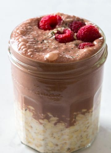 Vegan overnight oats