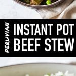 Pin for Instant Pot Beef Stew