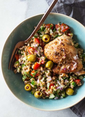 Mediterranean Farro Salad