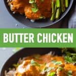 Butter Chicken Pin Collage